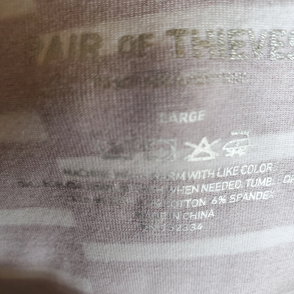 Pair of Thieves Striped Boxers 2 Pair - Picture 3 of 3